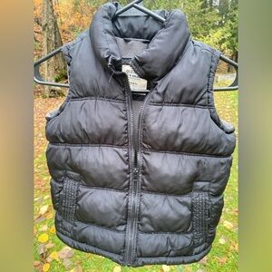Old Navy Kids Black Puffer Vest